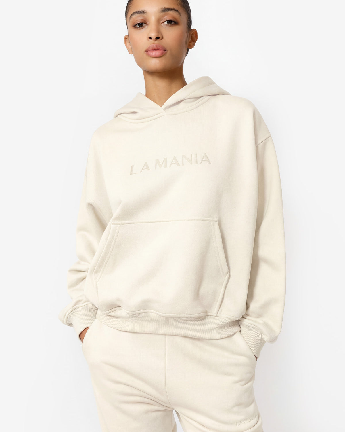 BLUZA Z KAPTUREM BROOK BUTTER