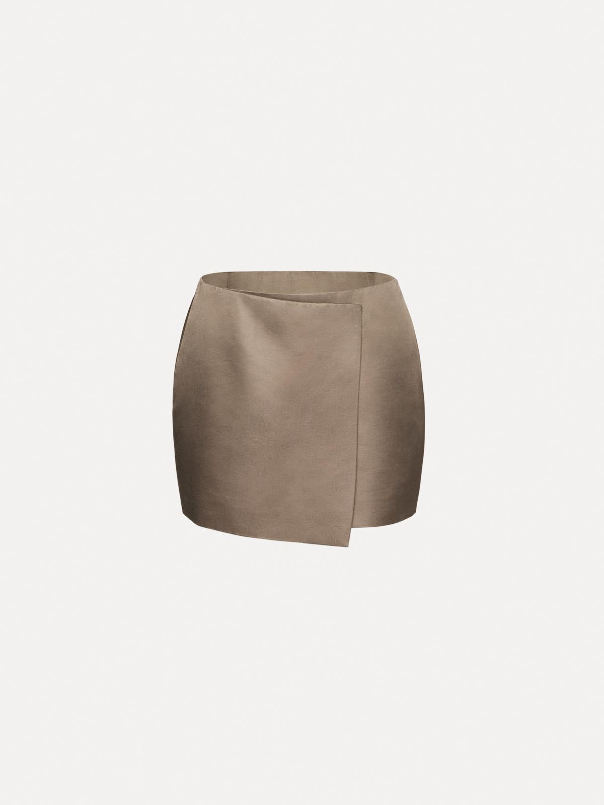 SPÓDNICA MINI BUOY TAUPE