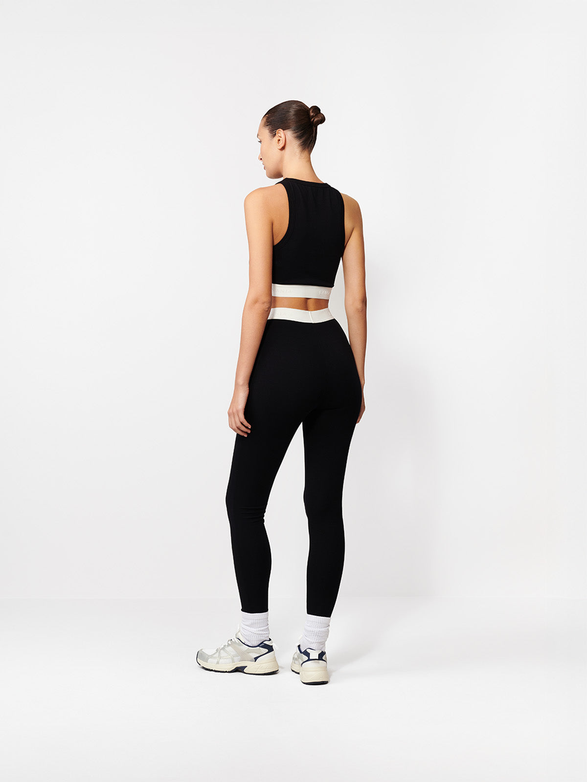 CROP TOP CANIS BLACK
