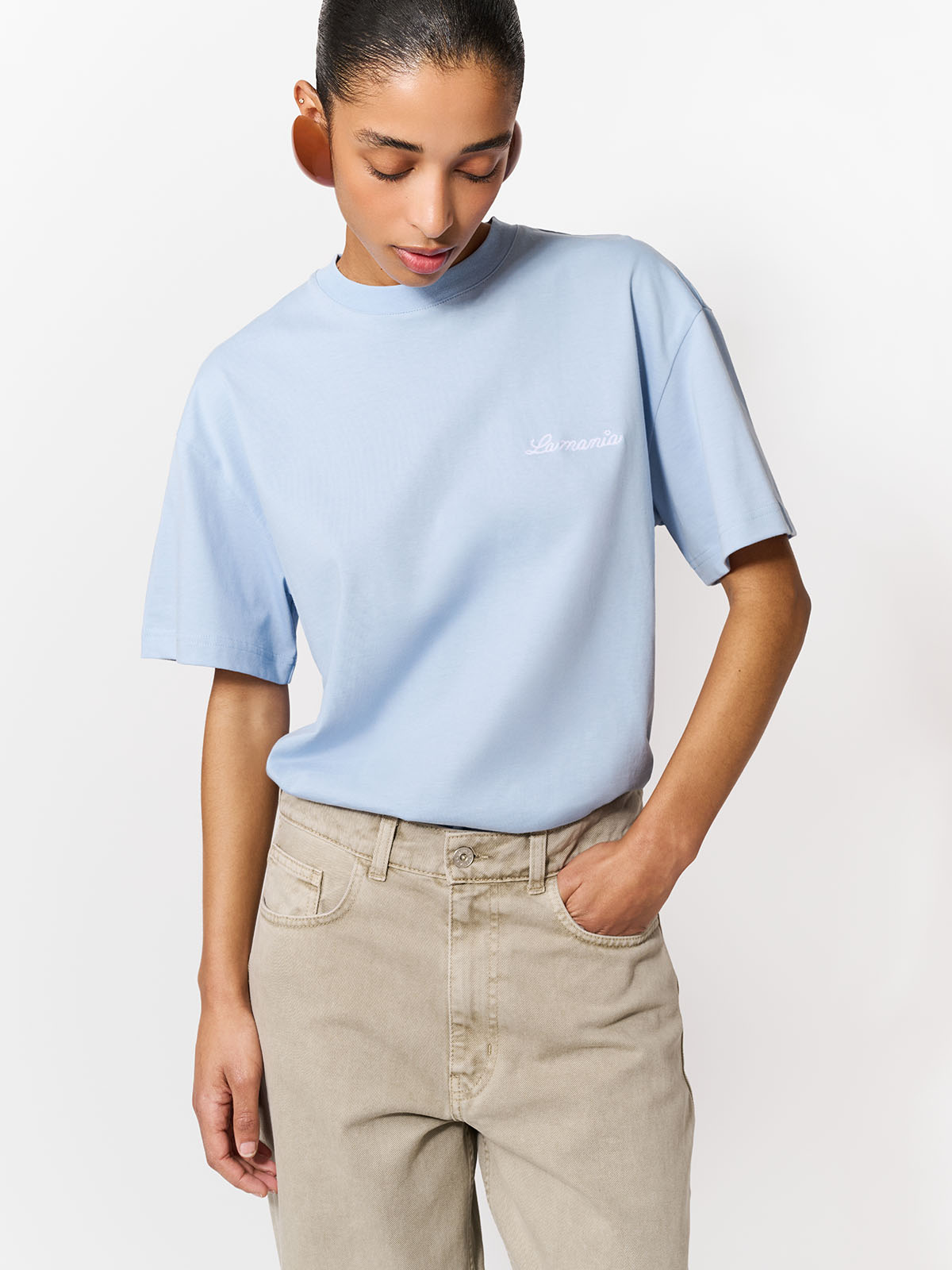 T-SHIRT CARENA PEARL BLUE