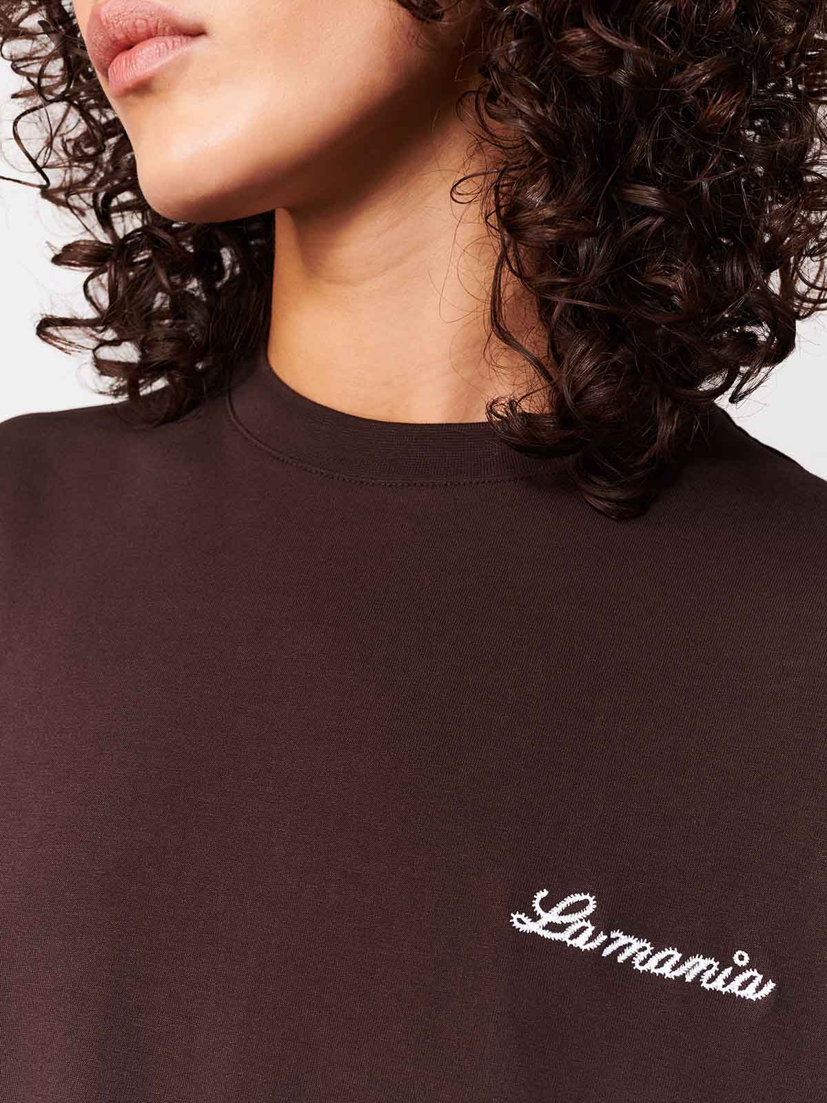 T-SHIRT CARENA DARK CHOCOLATE