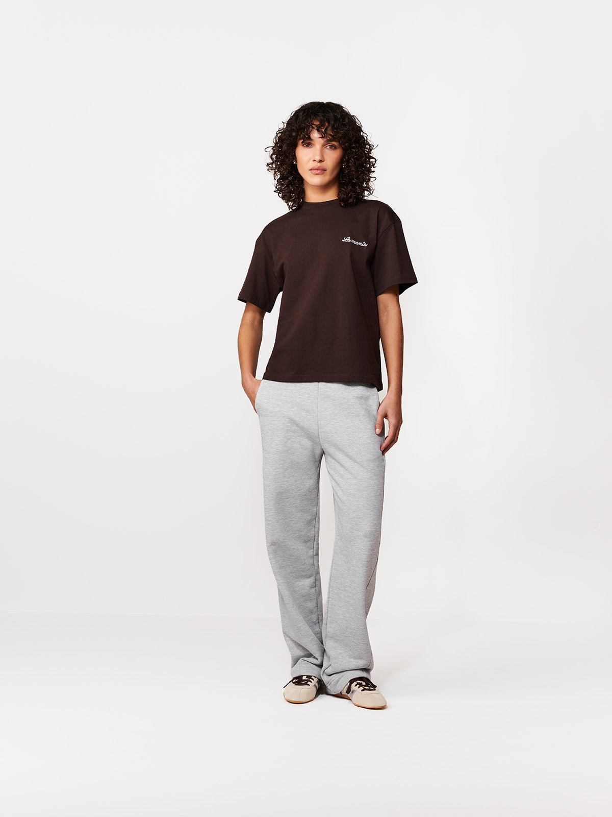 T-SHIRT CARENA DARK CHOCOLATE