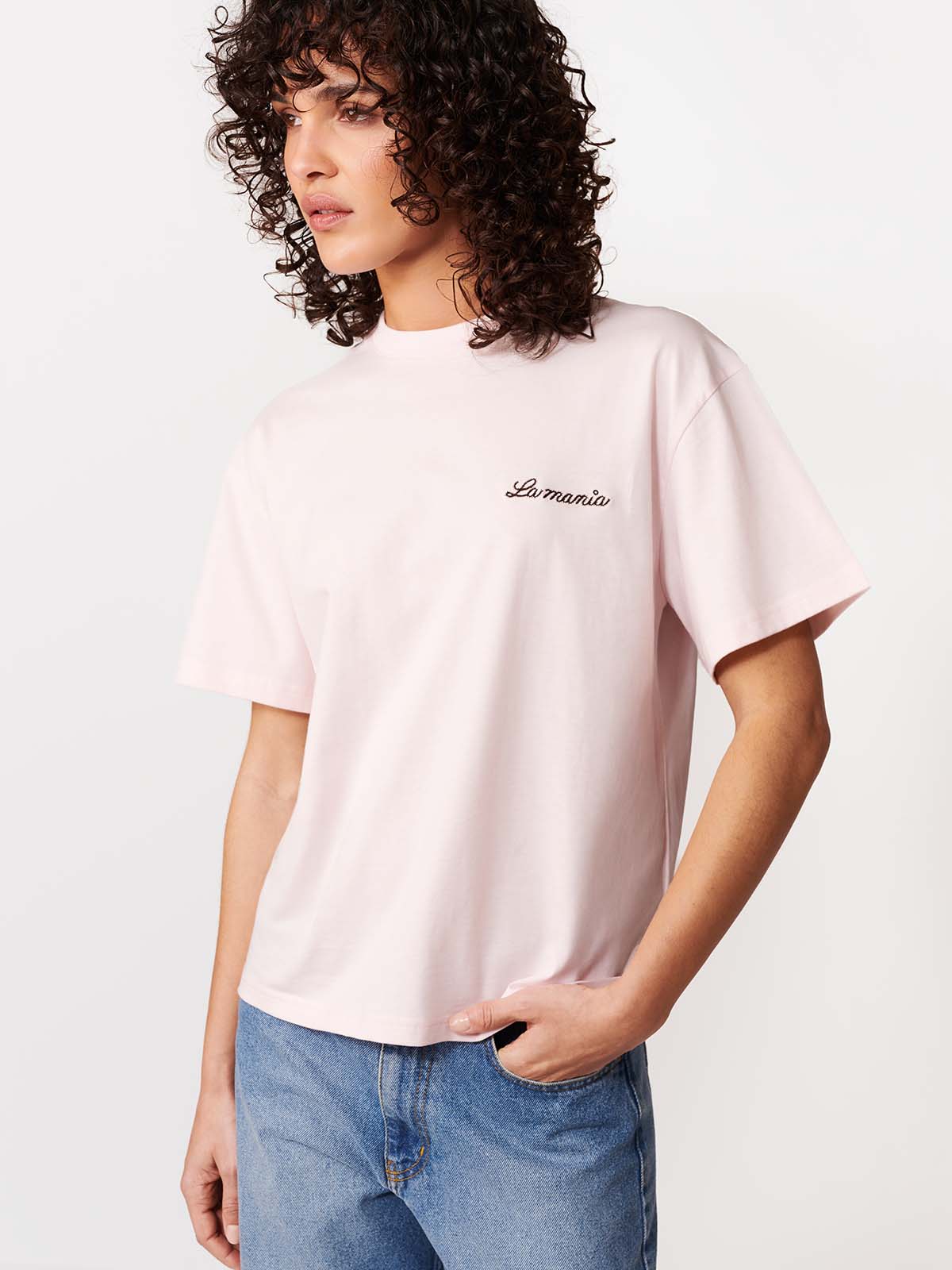 T-SHIRT CARENA PASTEL PINK