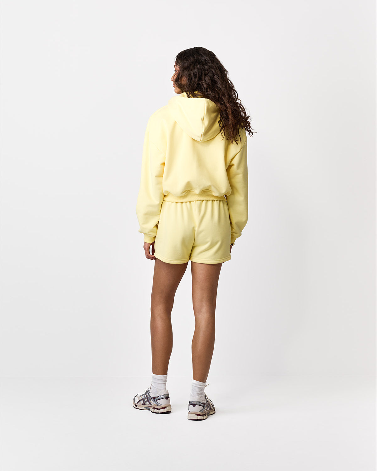 SZORTY DRESOWE BOBBI PASTEL YELLOW