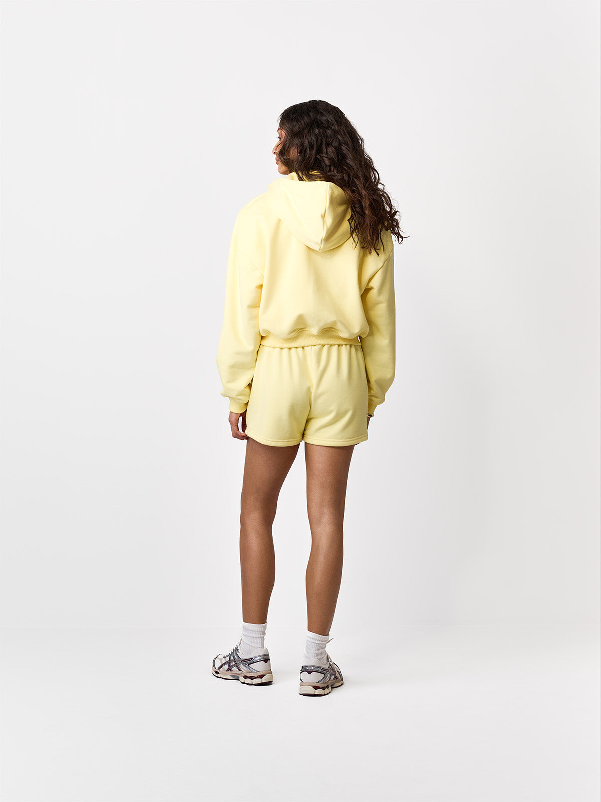 SZORTY DRESOWE BOBBI PASTEL YELLOW