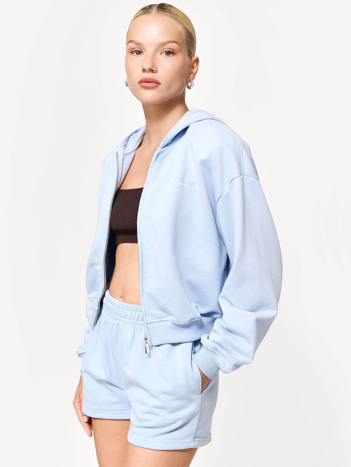 BLUZA ROZPINANA CEDRIC PEARL BLUE