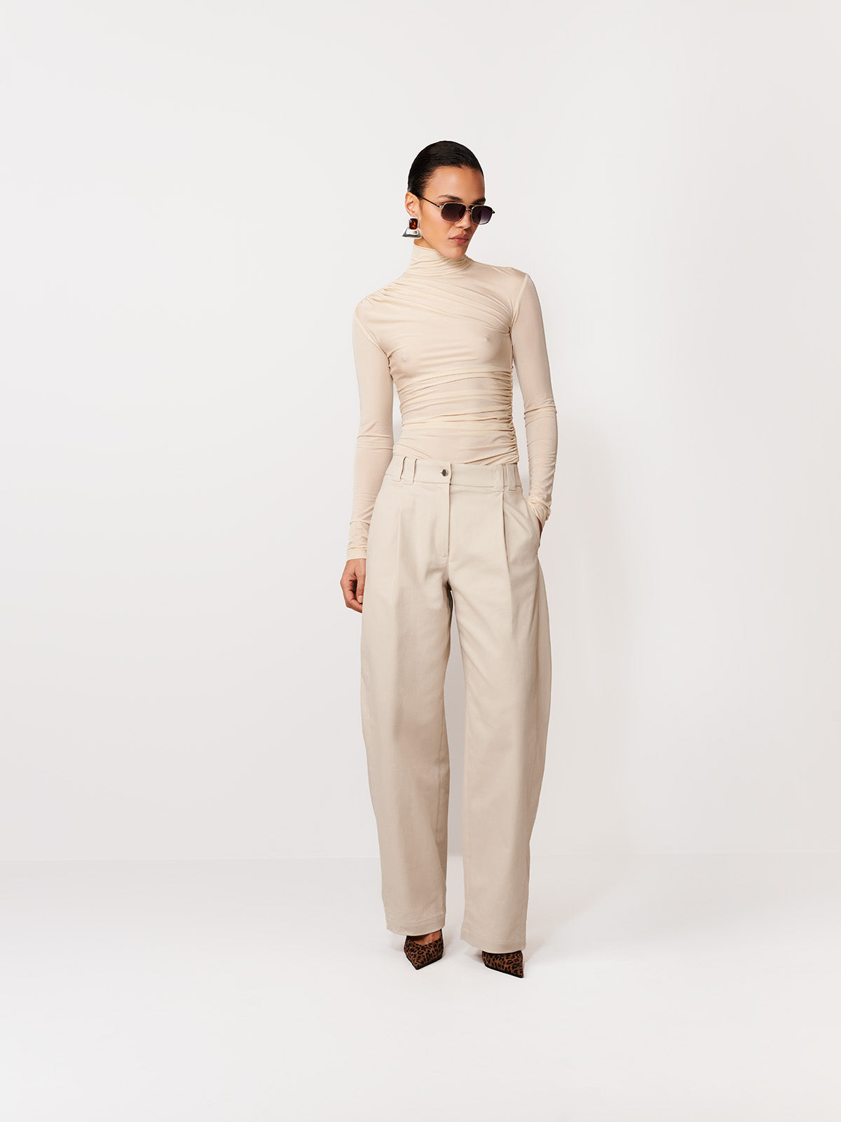 SPODNIE CHAKA STONE BEIGE
