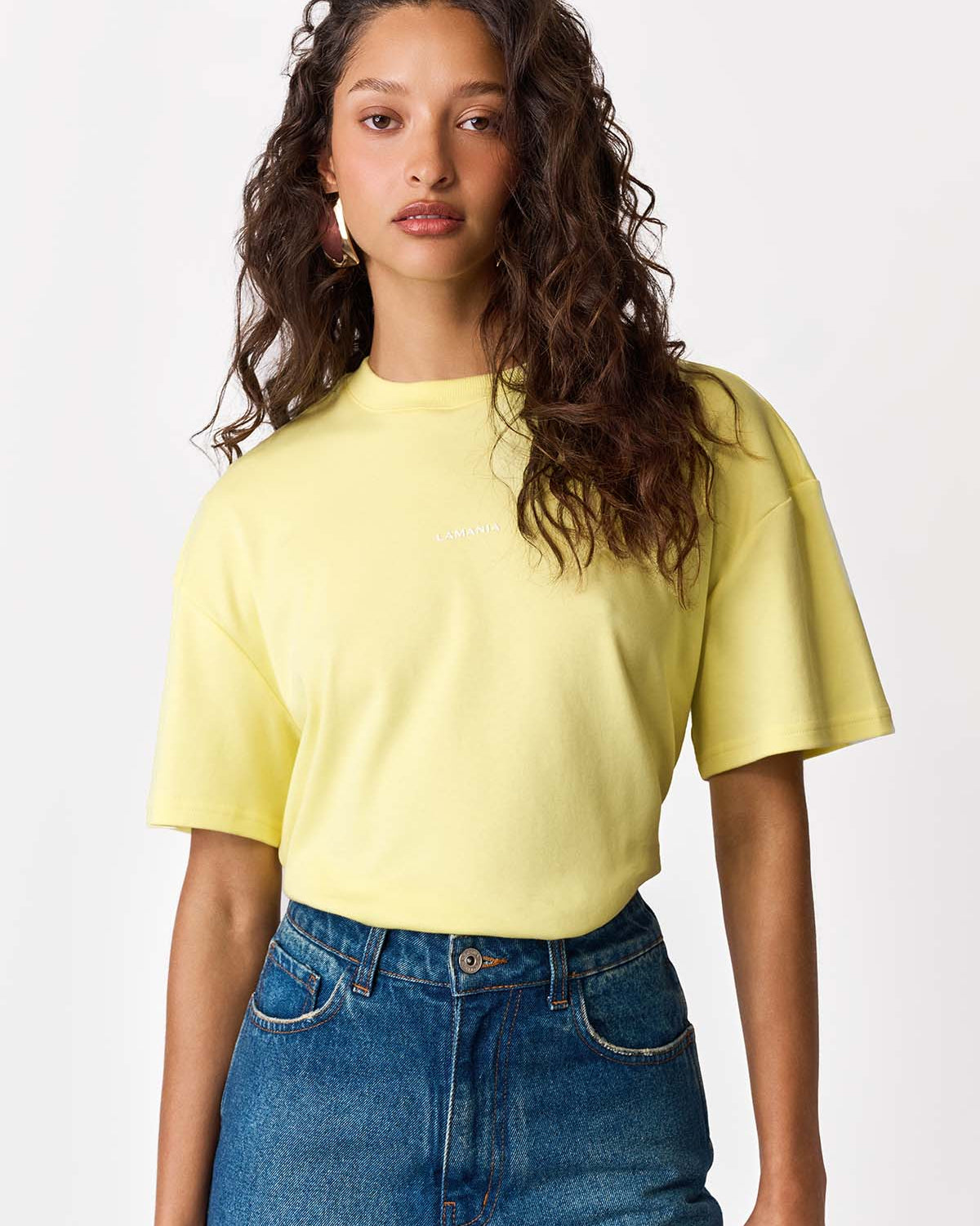 T-SHIRT COEN PASTEL YELLOW