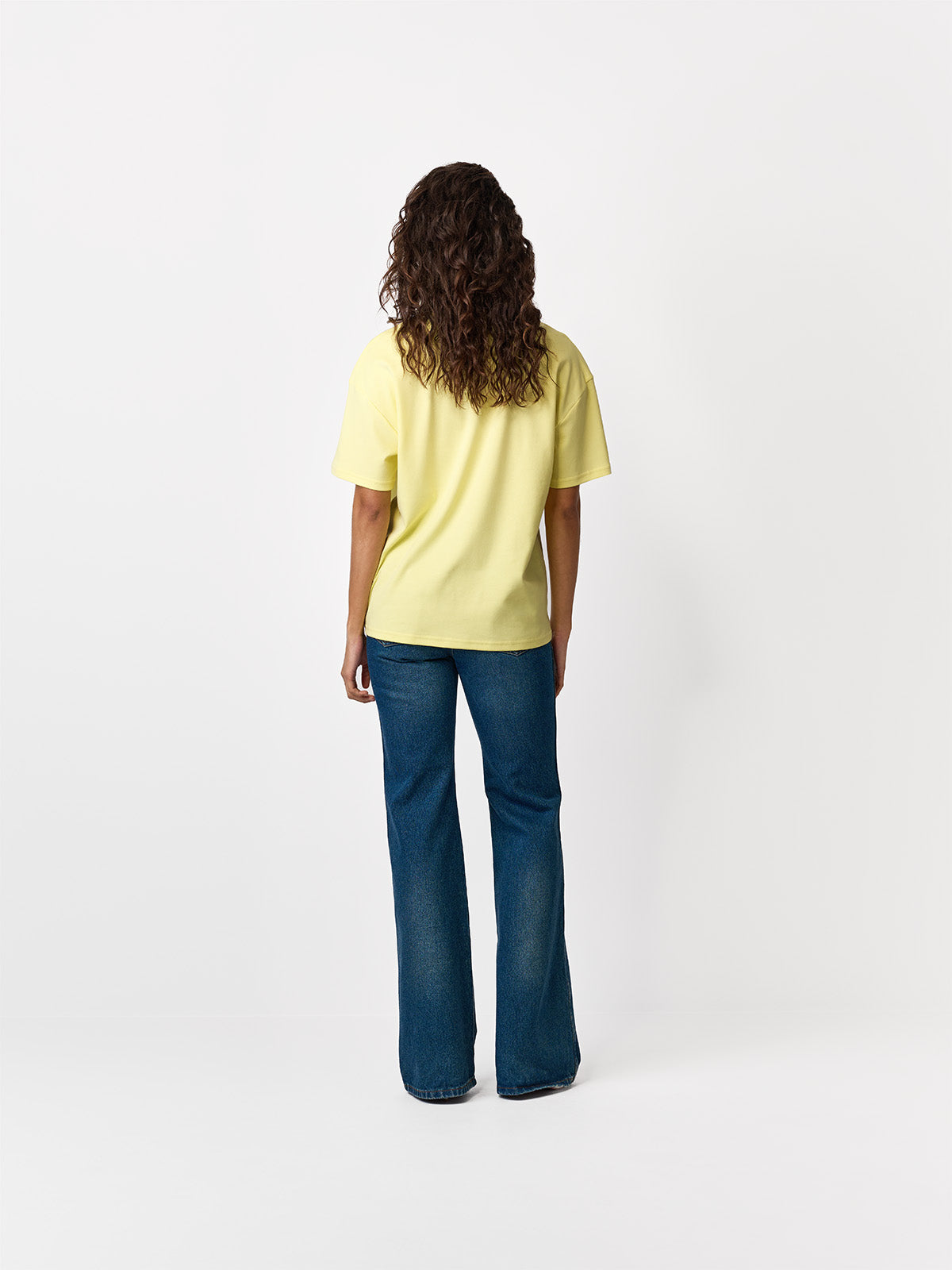 T-SHIRT COEN PASTEL YELLOW