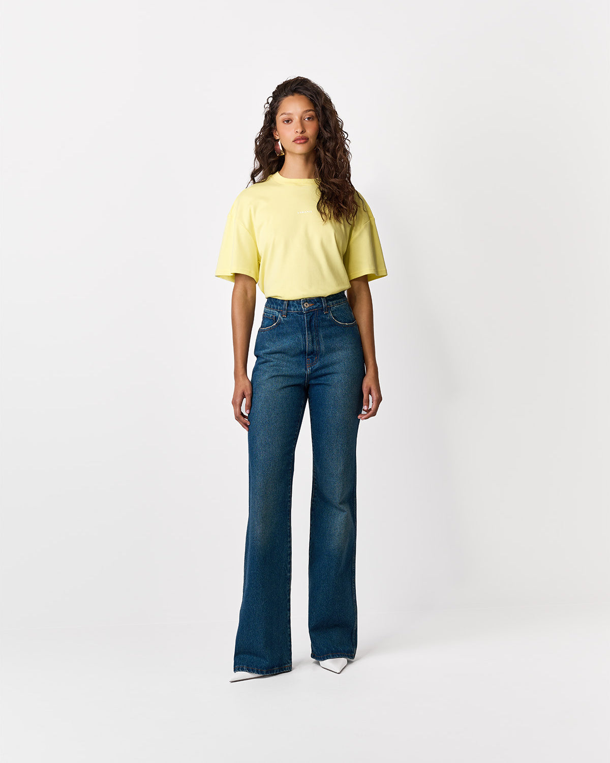 T-SHIRT COEN PASTEL YELLOW