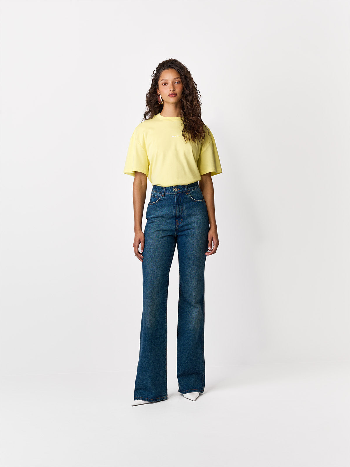 T-SHIRT COEN PASTEL YELLOW