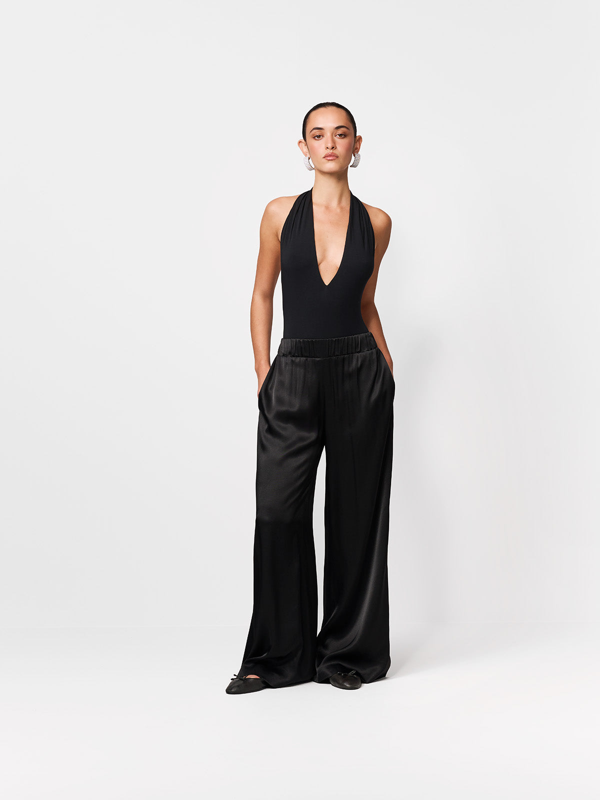 SPODNIE CONNER BLACK