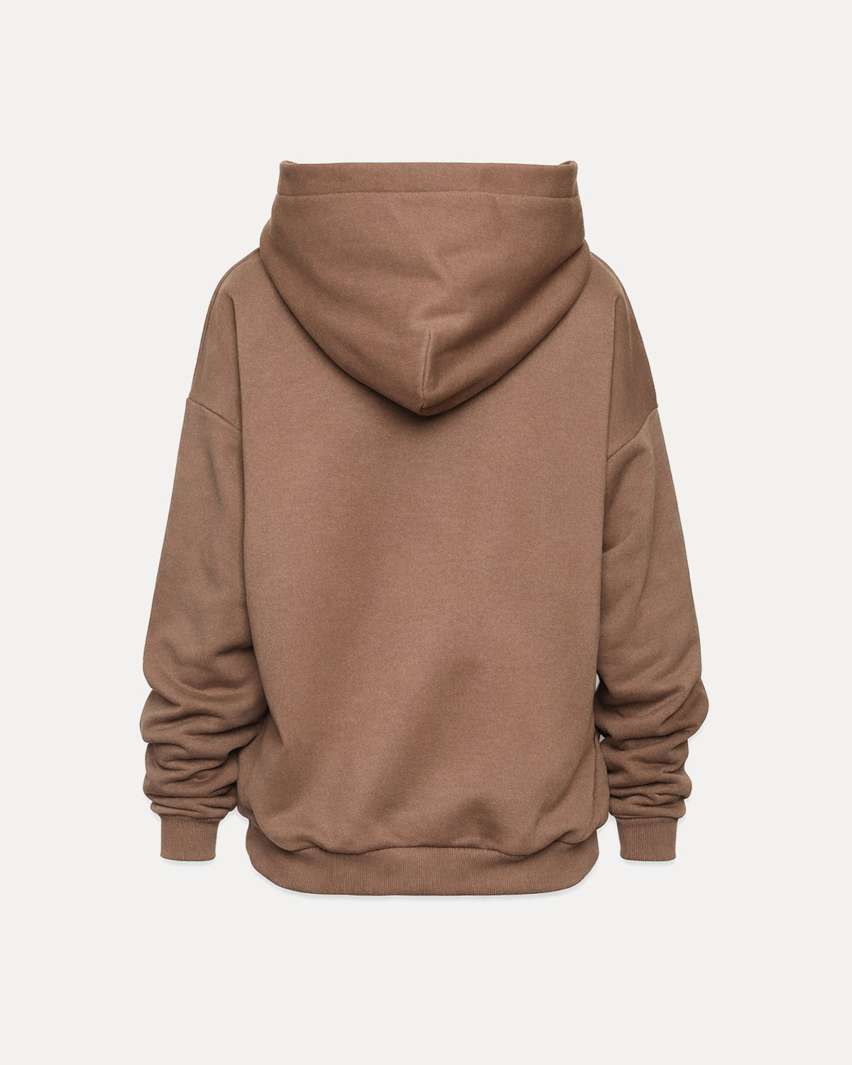 BLUZA Z KAPTUREM TRACK CARAMEL