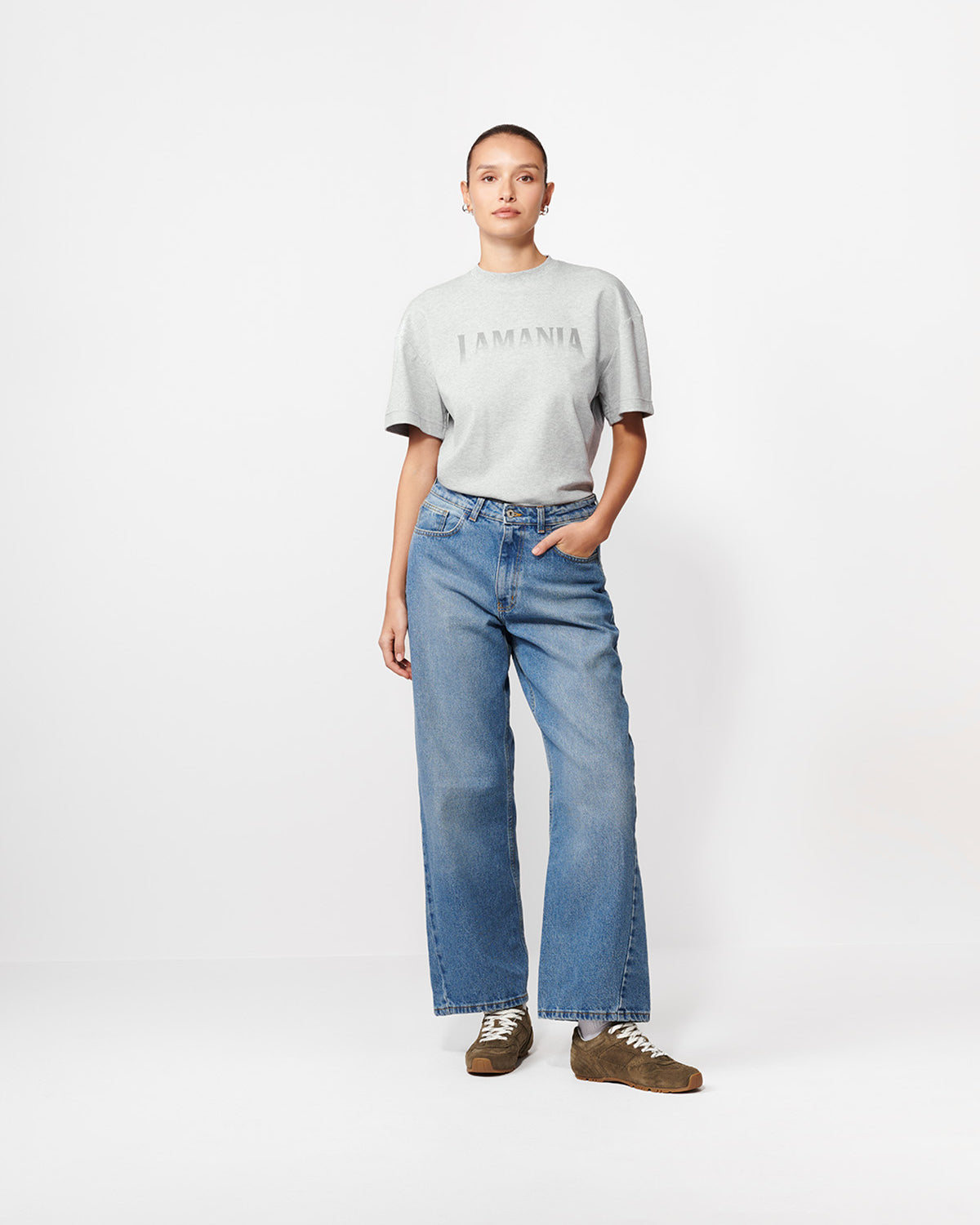 T-SHIRT DEVONTE GREY MELANGE