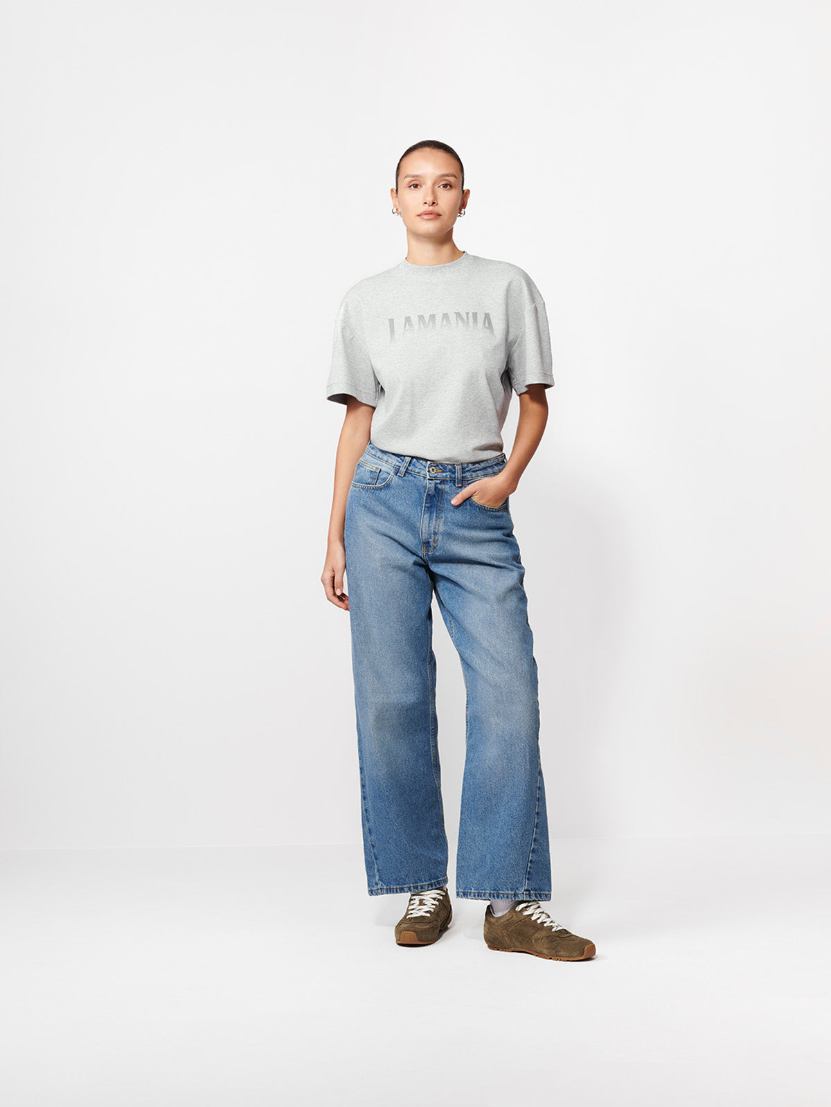 T-SHIRT DEVONTE GREY MELANGE