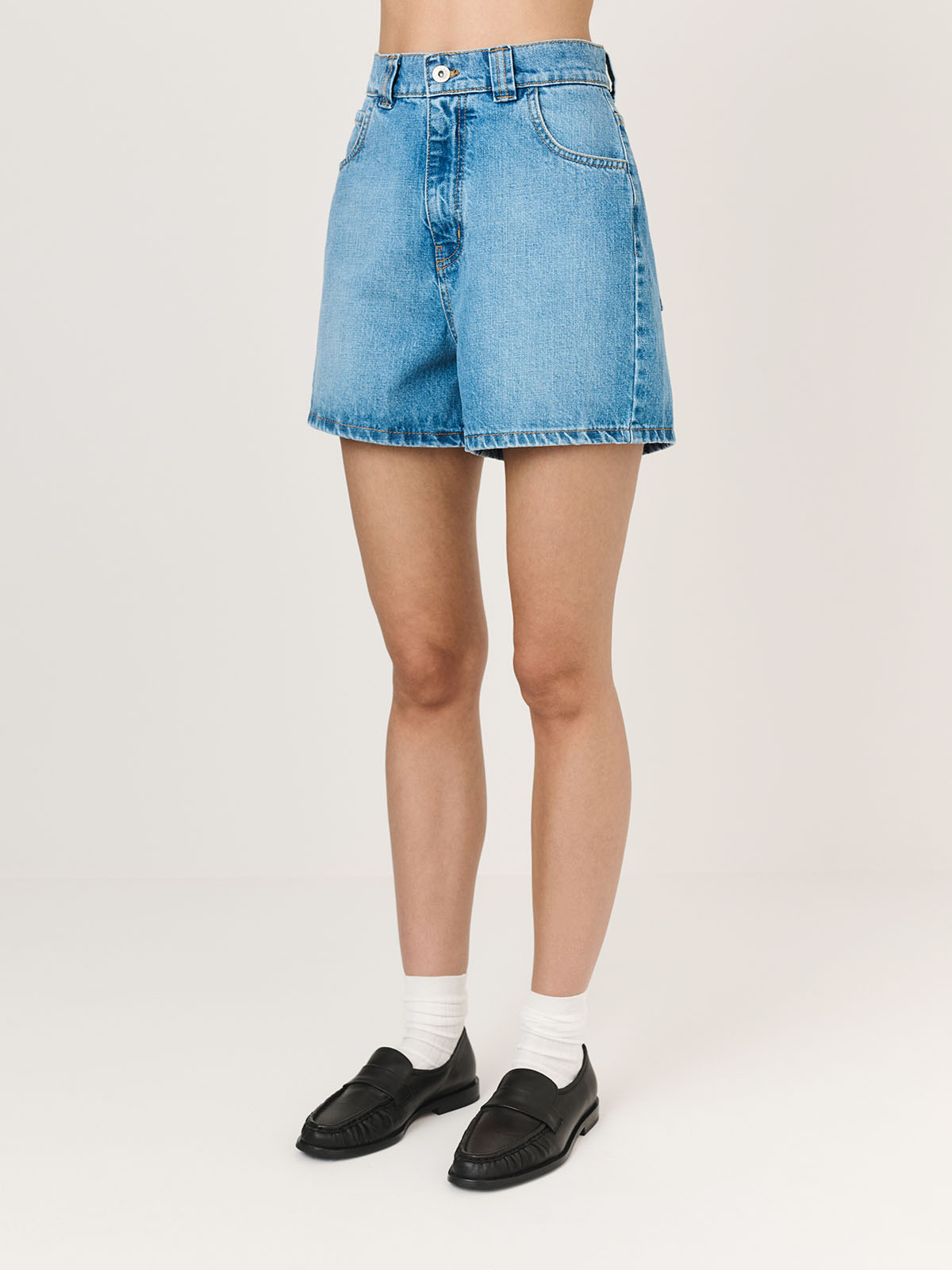 SZORTY JEANSOWE CARLINE BLUE