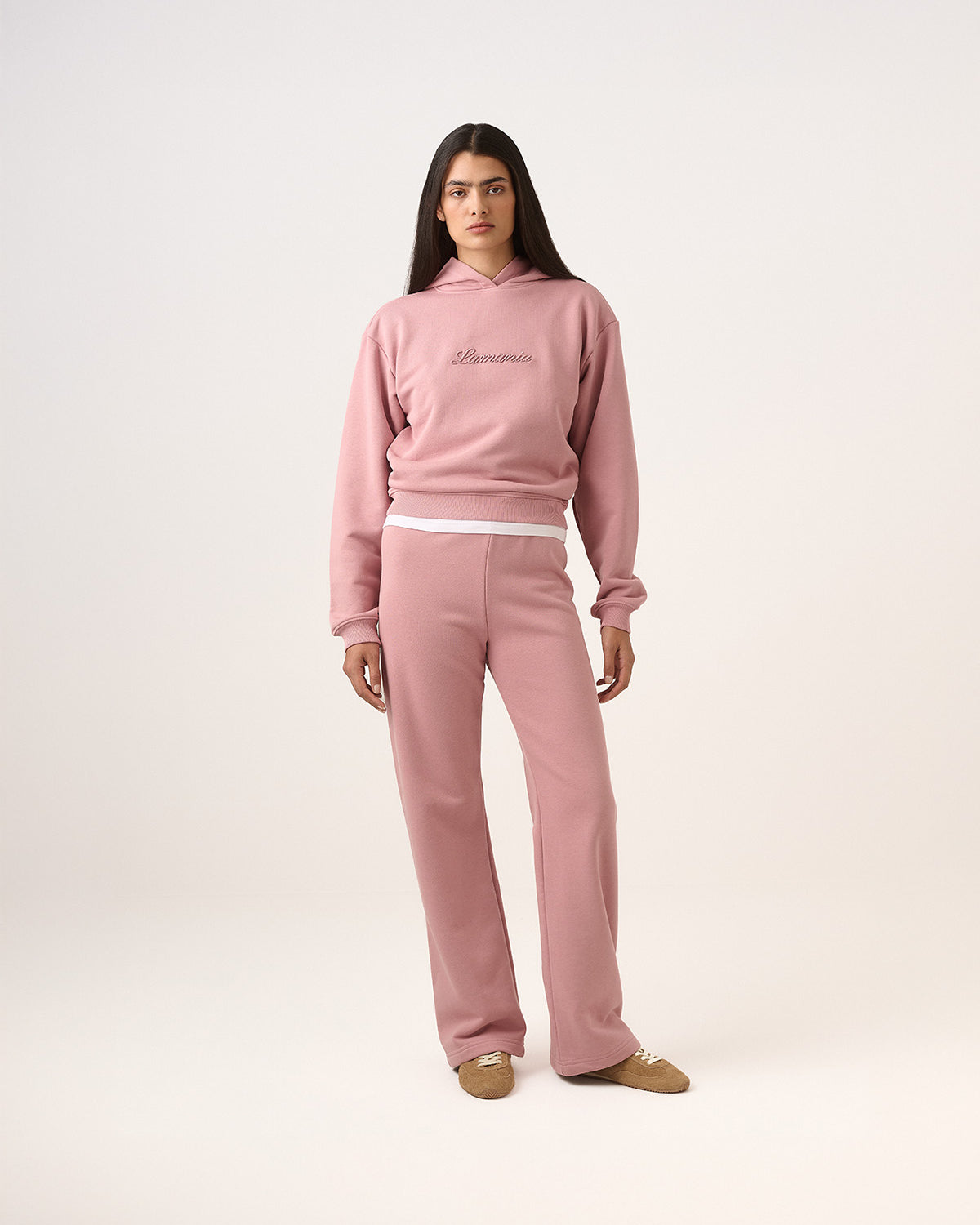 SPODNIE DRESOWE LARRY PINK
