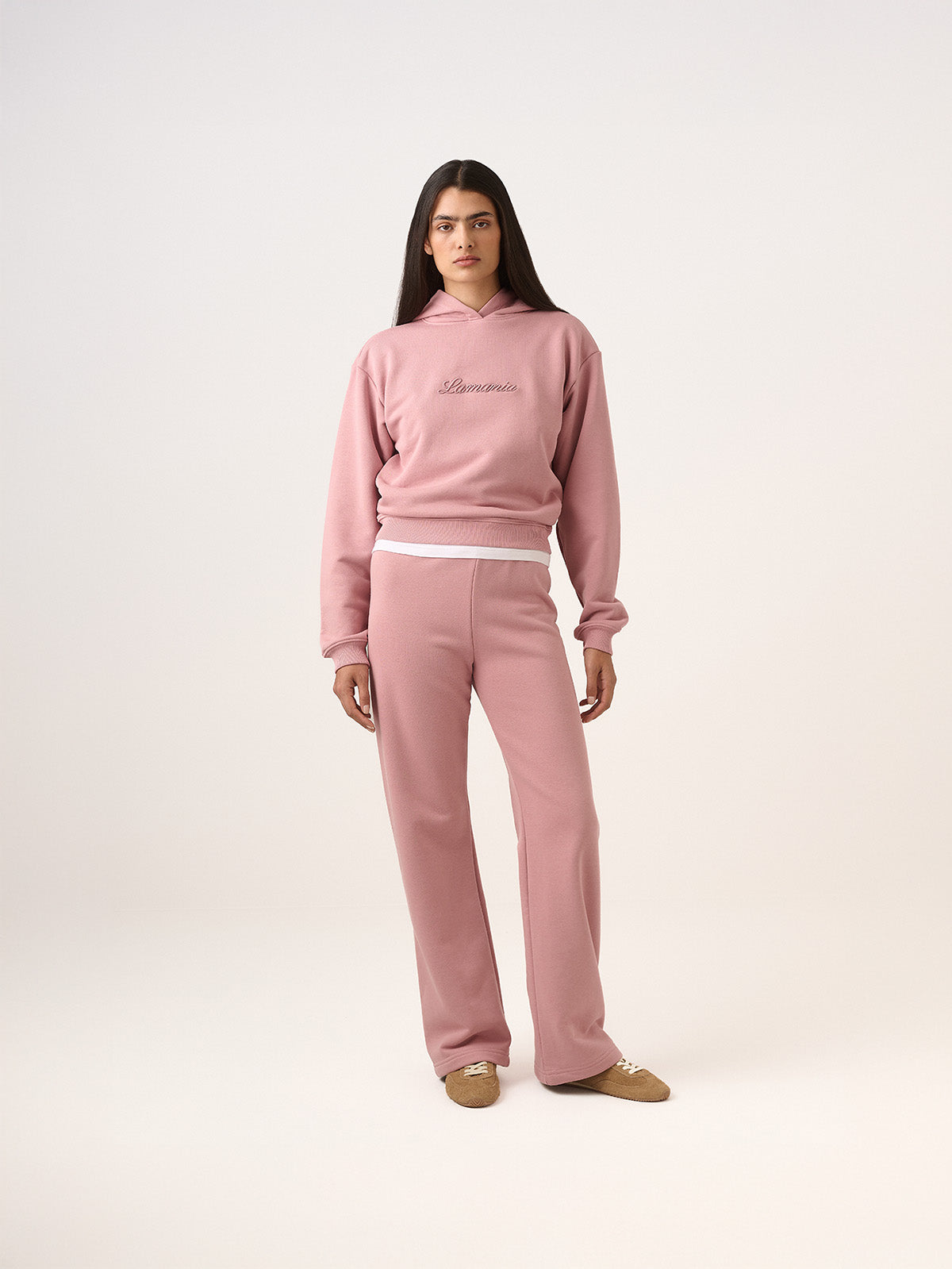 SPODNIE DRESOWE LARRY PINK