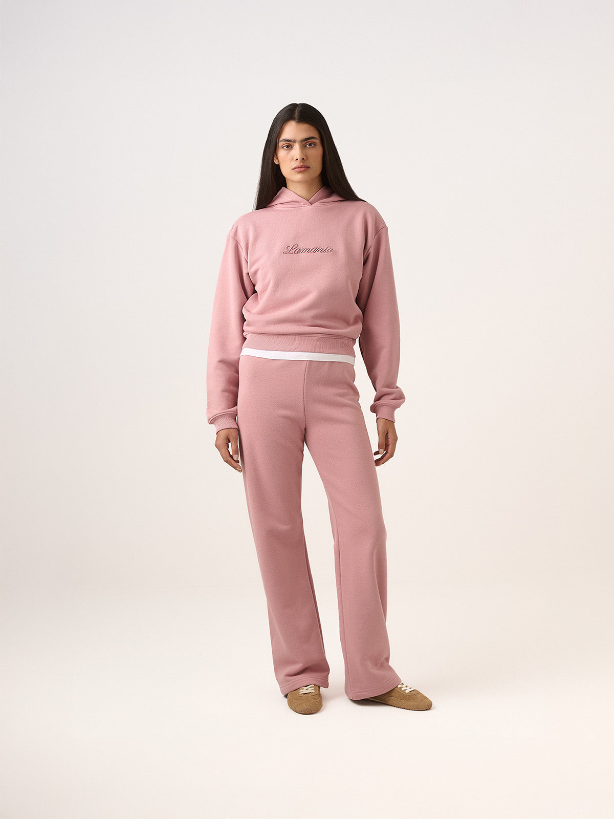 SPODNIE DRESOWE LARRY PINK