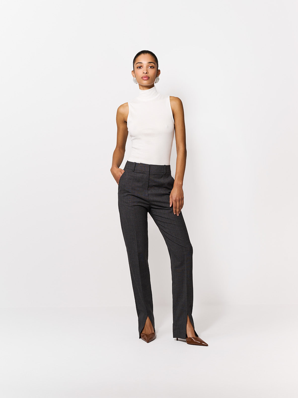 TOP ELYSIA OFF-WHITE