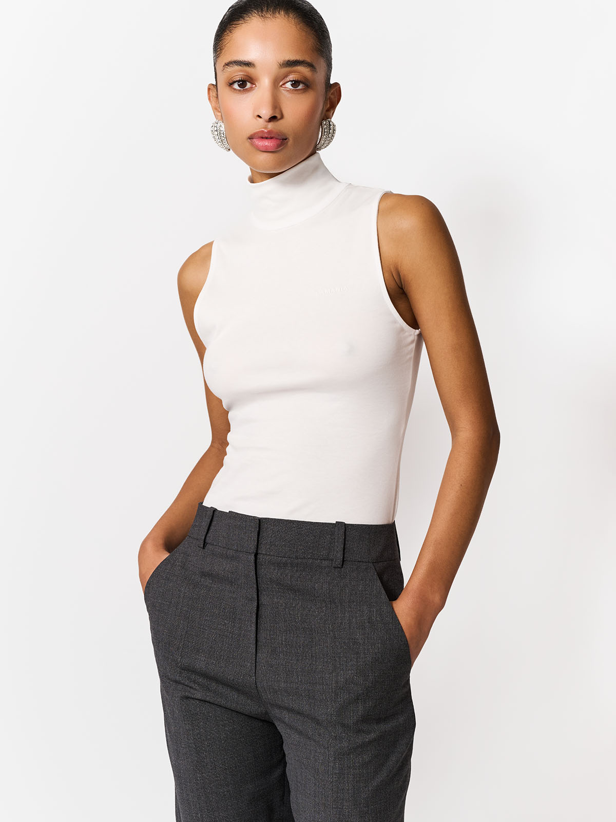 TOP ELYSIA OFF-WHITE