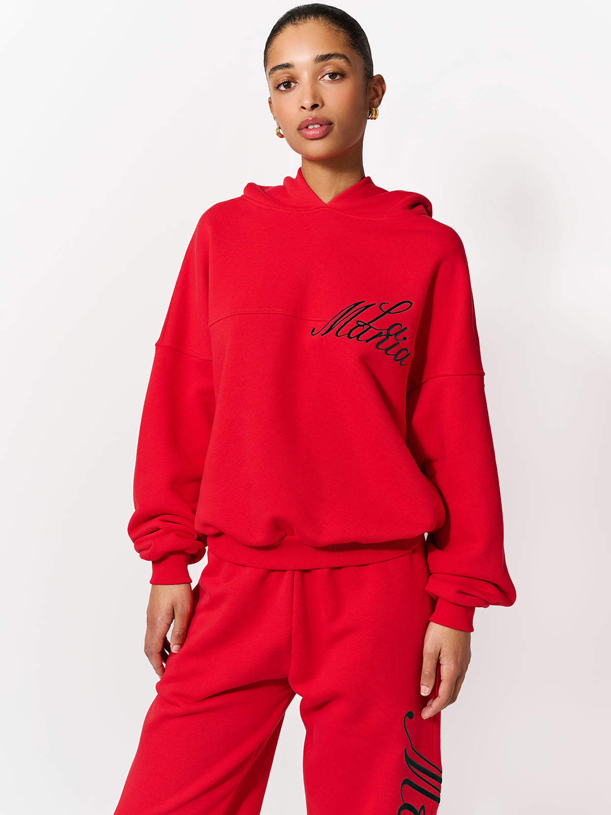 BLUZA Z KAPTUREM FLORIDA ELECTRIC RED