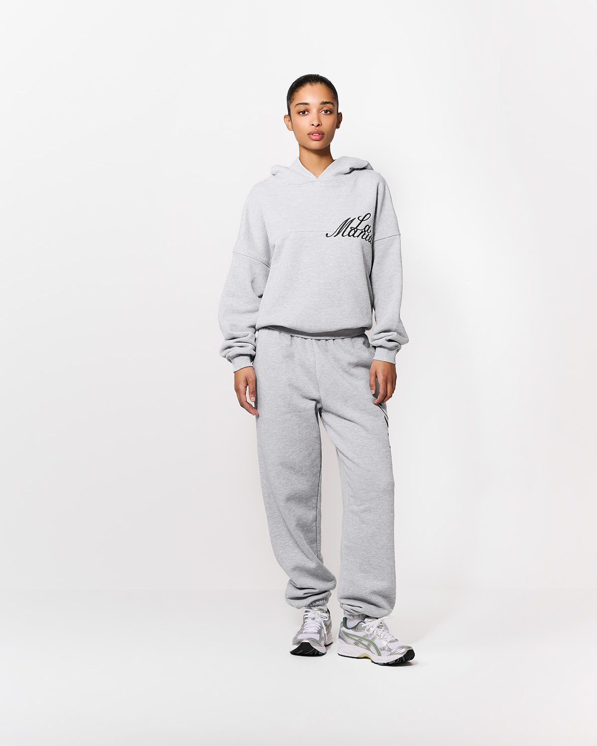 BLUZA Z KAPTUREM FLORIDA GREY MELANGE