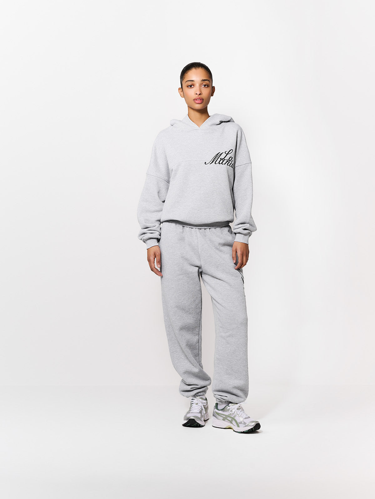 BLUZA Z KAPTUREM FLORIDA GREY MELANGE
