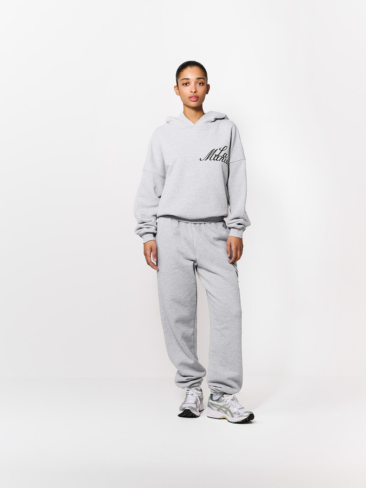 SPODNIE DRESOWE NOLAN GREY MELANGE
