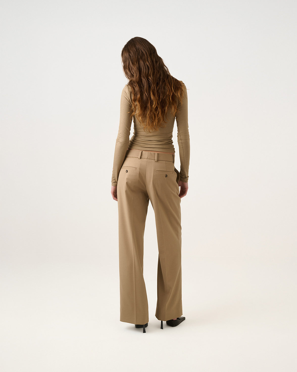 SPODNIE FRANCIS BEIGE