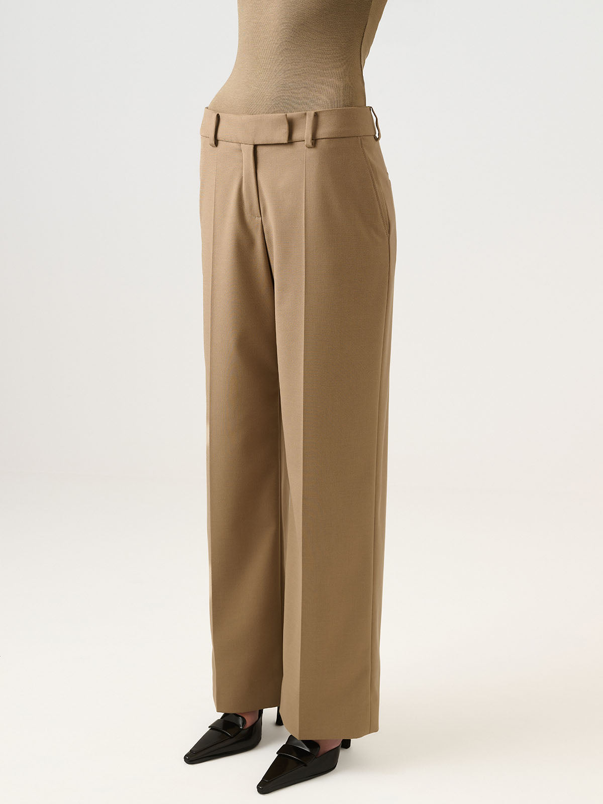 SPODNIE FRANCIS BEIGE