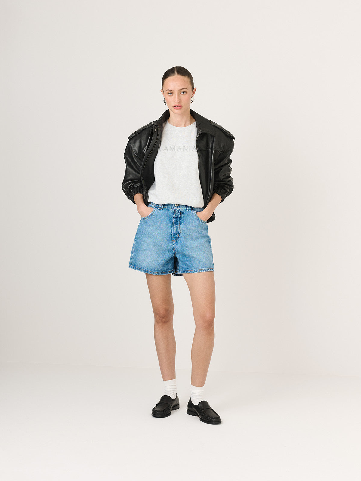SZORTY JEANSOWE CARLINE BLUE