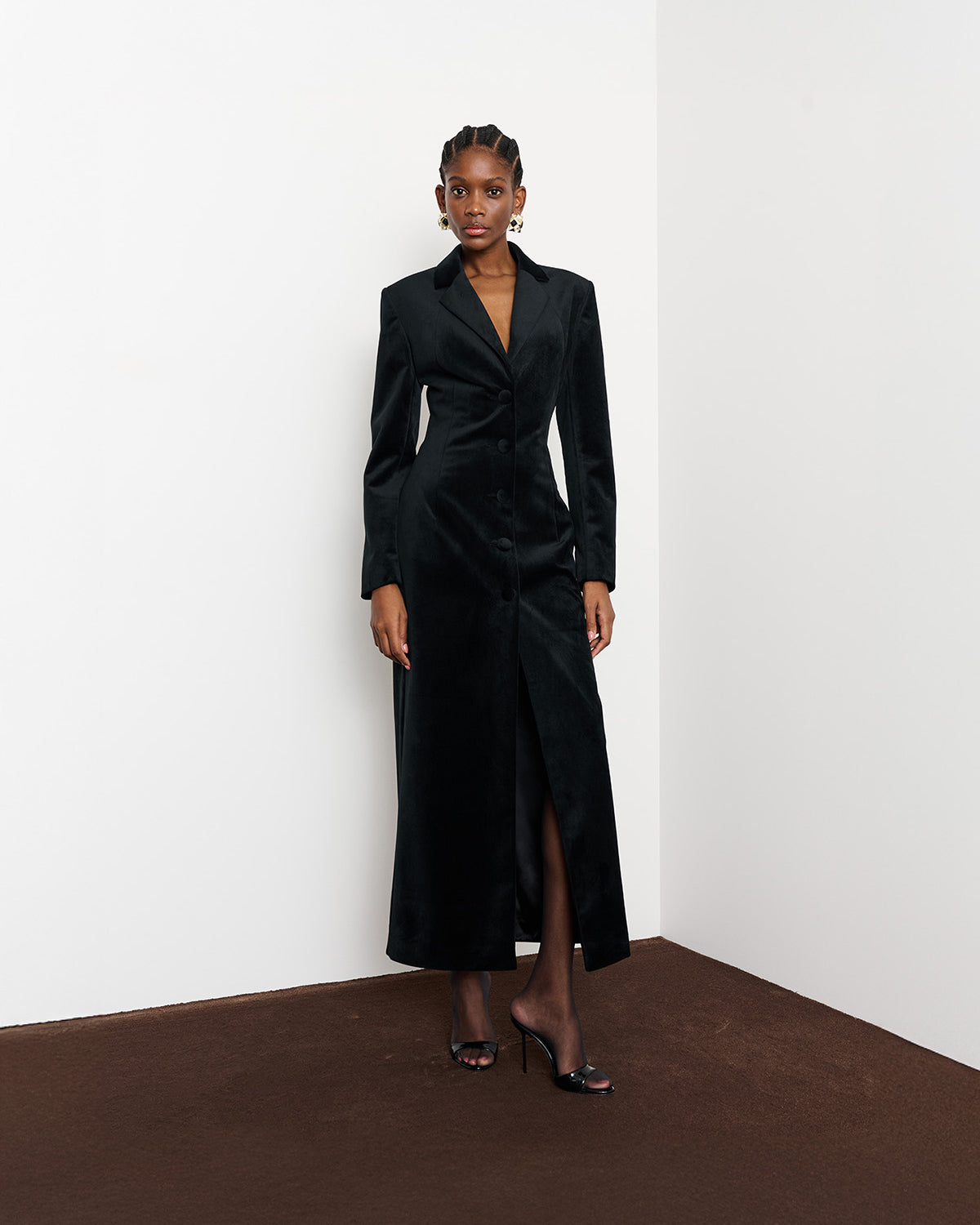 SUKIENKA MAXI GRAND BLACK