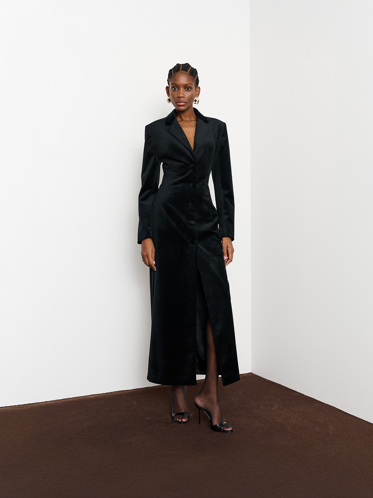 SUKIENKA MAXI GRAND BLACK