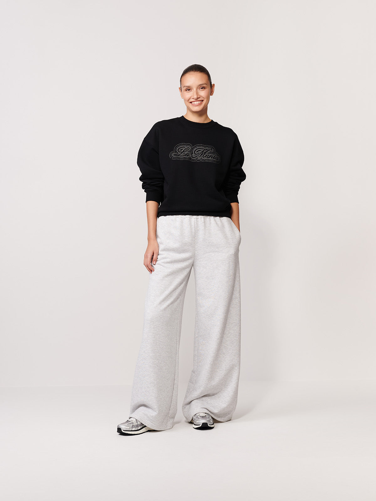 BLUZA GRIS BLACK
