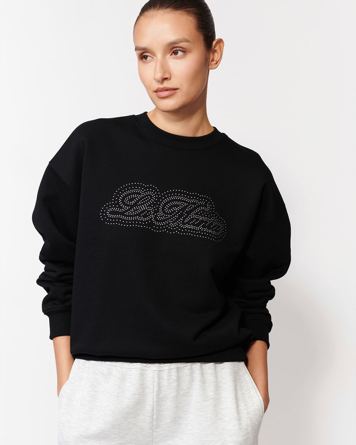 BLUZA GRIS BLACK