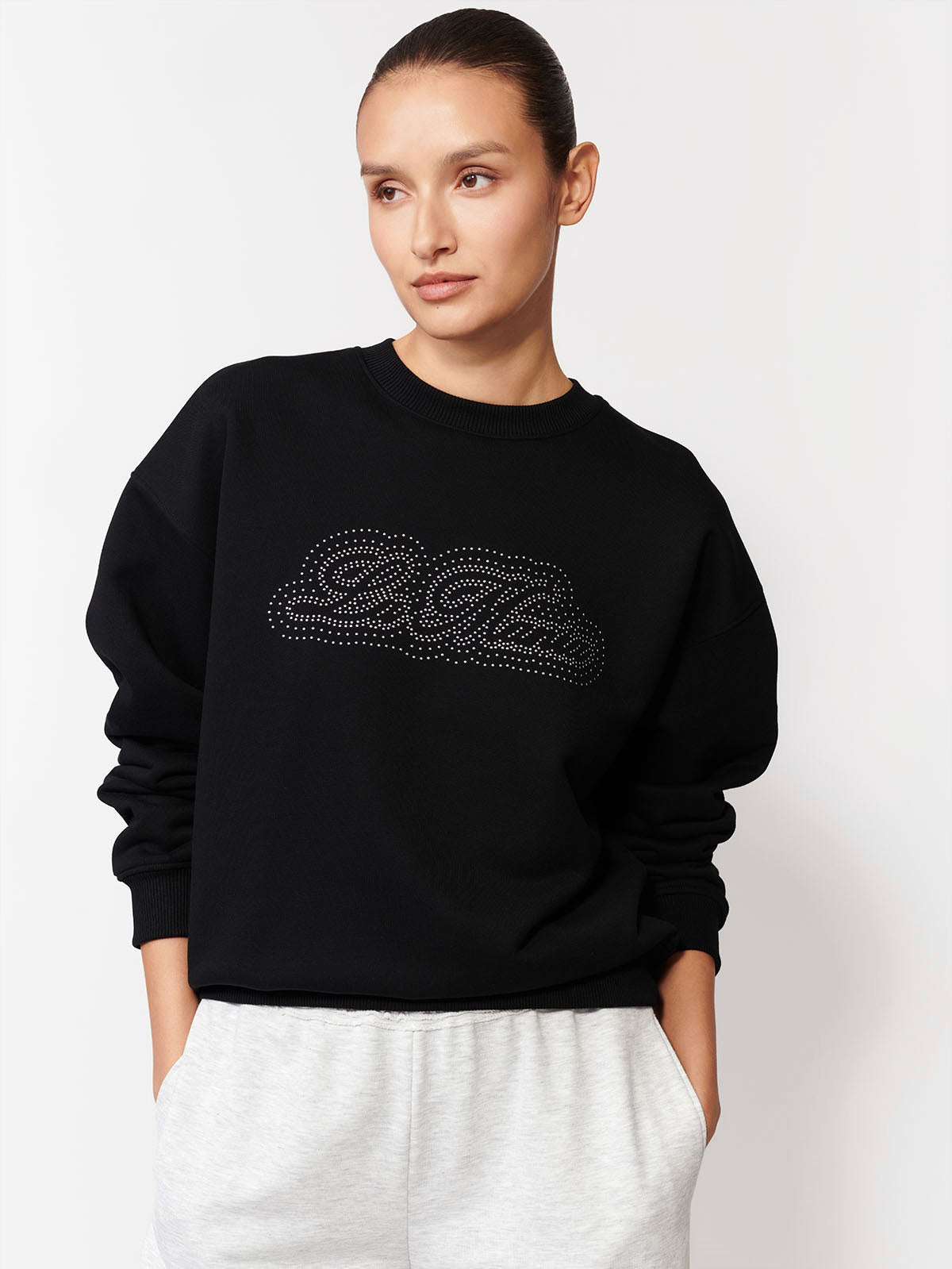 BLUZA GRIS BLACK