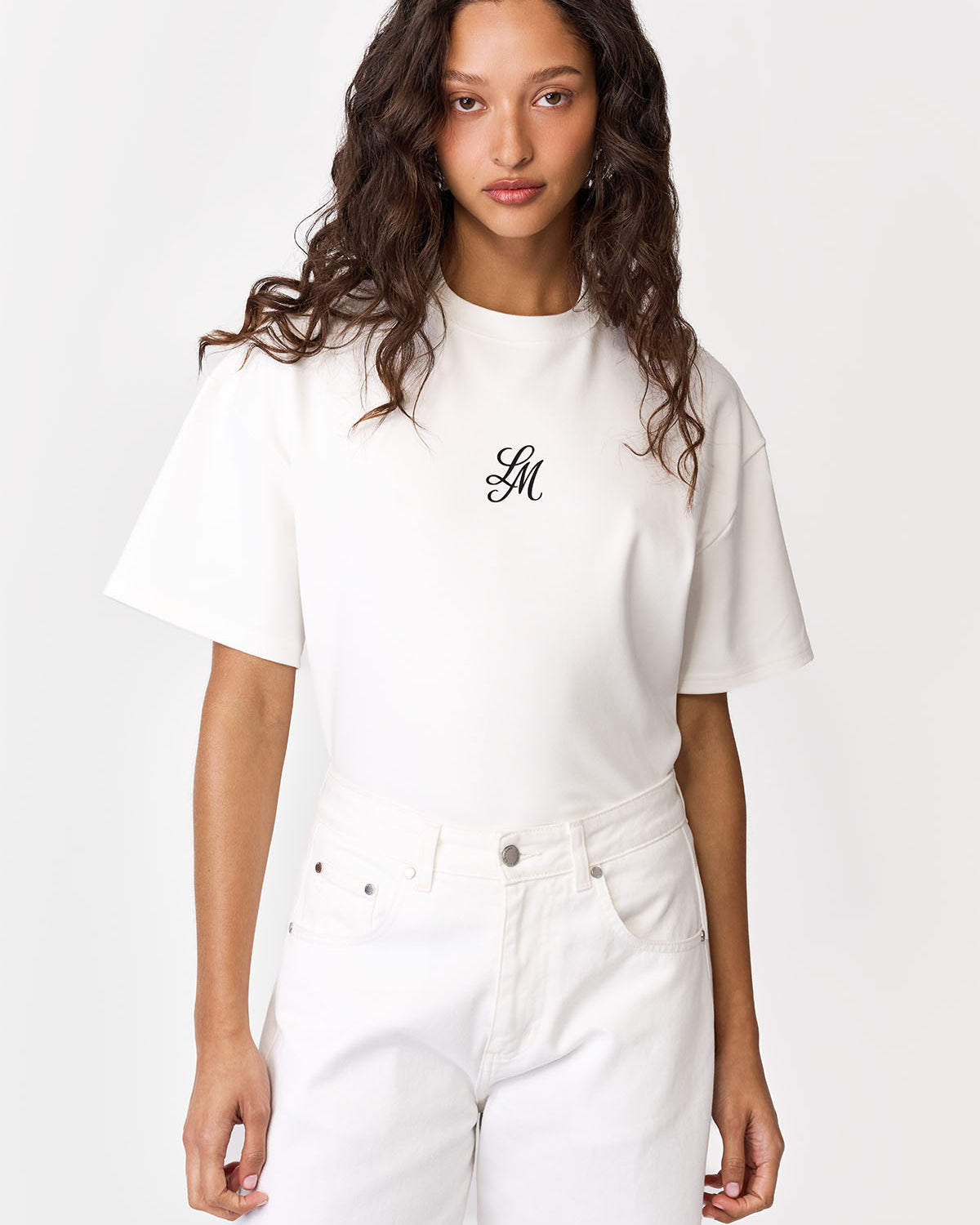 T-SHIRT HOLT OFF WHITE