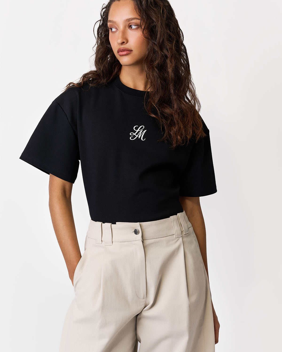 T-SHIRT HOLT BLACK