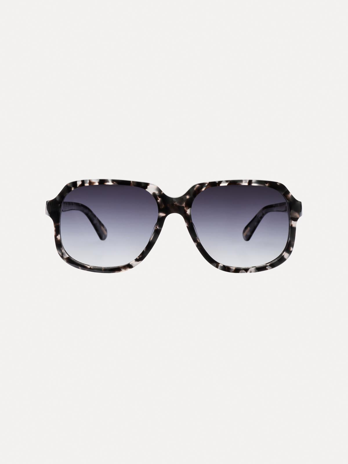 OKULARY HUNTER BLACK-WHITE TORTOISESHELL