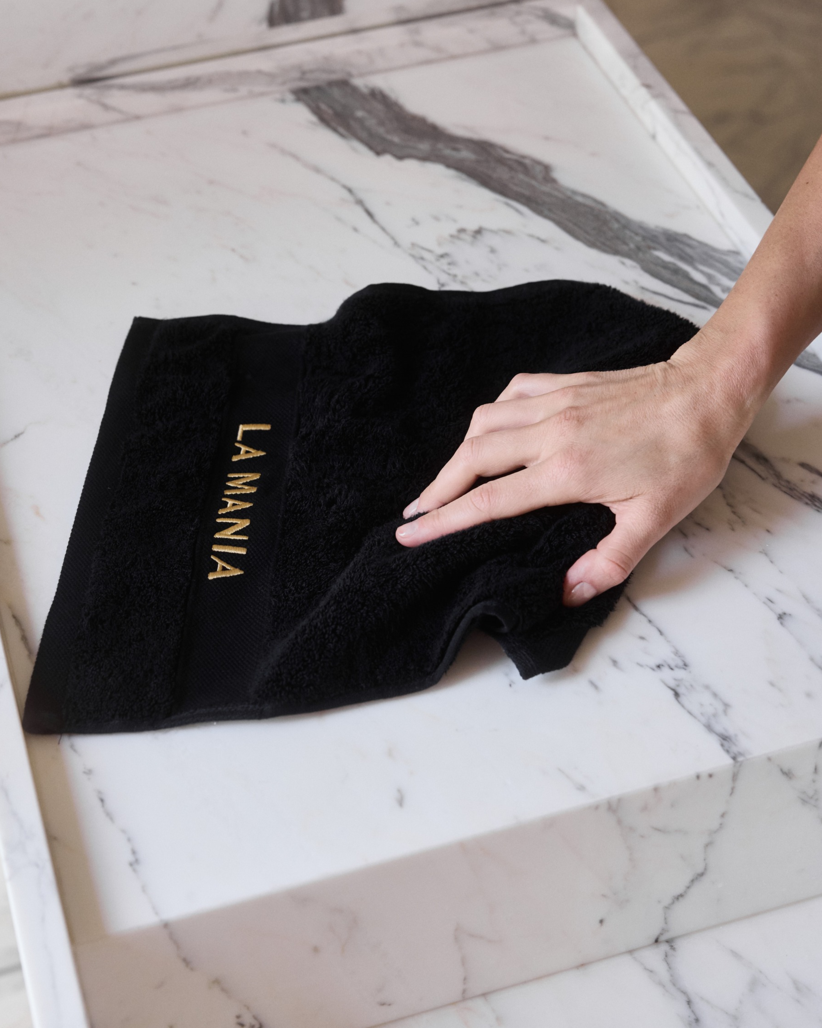 Soft Premium Black Towel