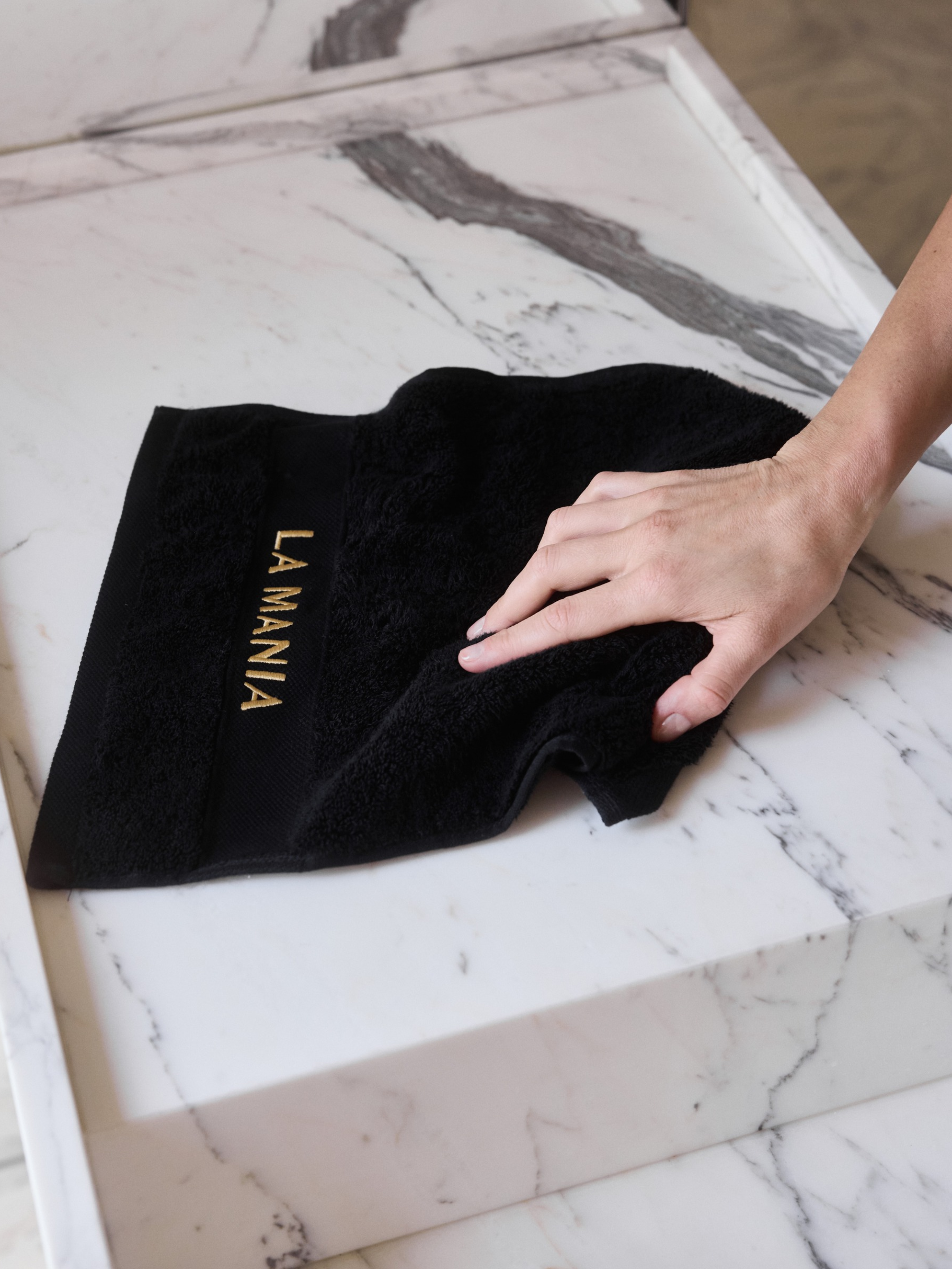 Soft Premium Black Towel