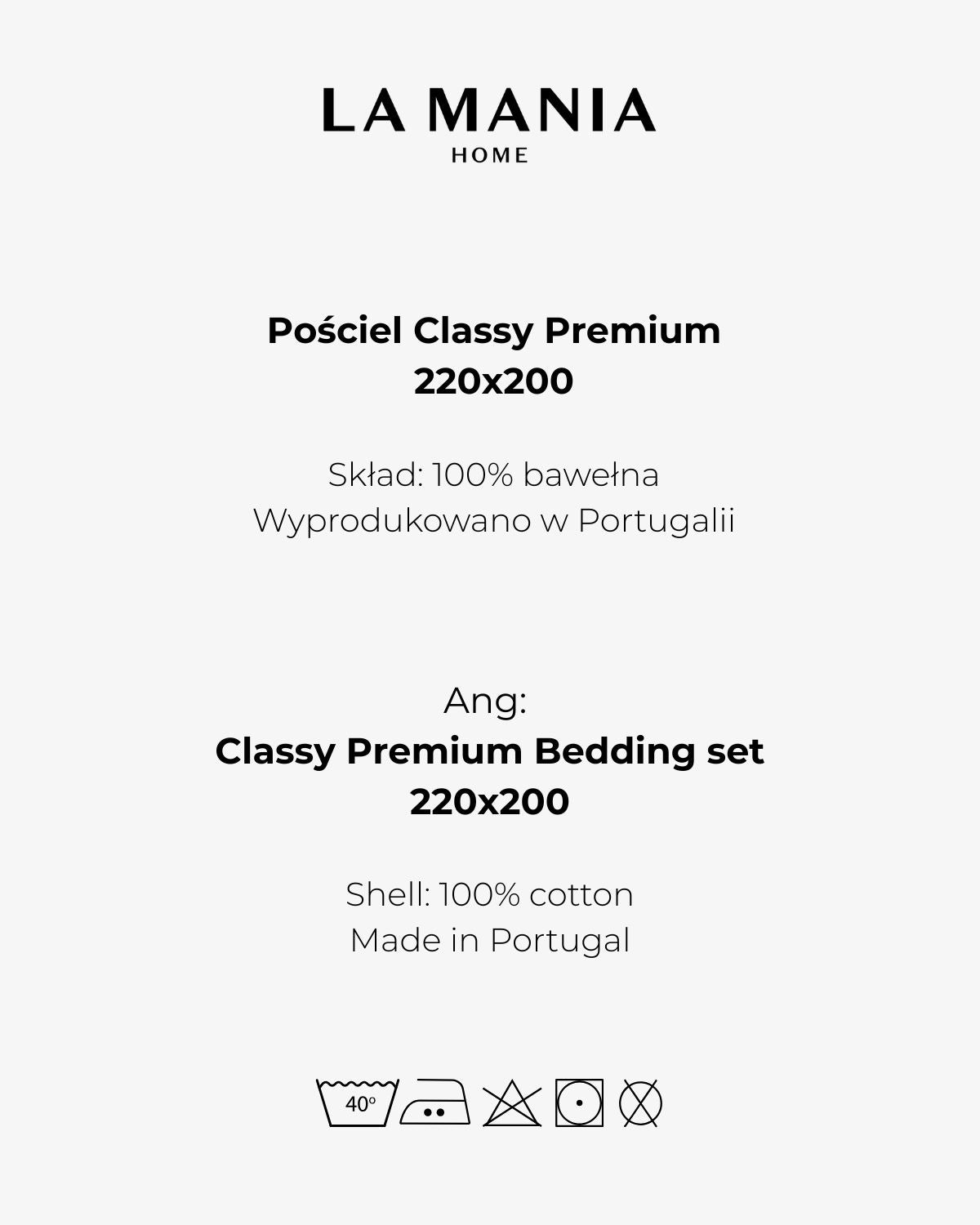 Classy Premium Black bedding 220x200