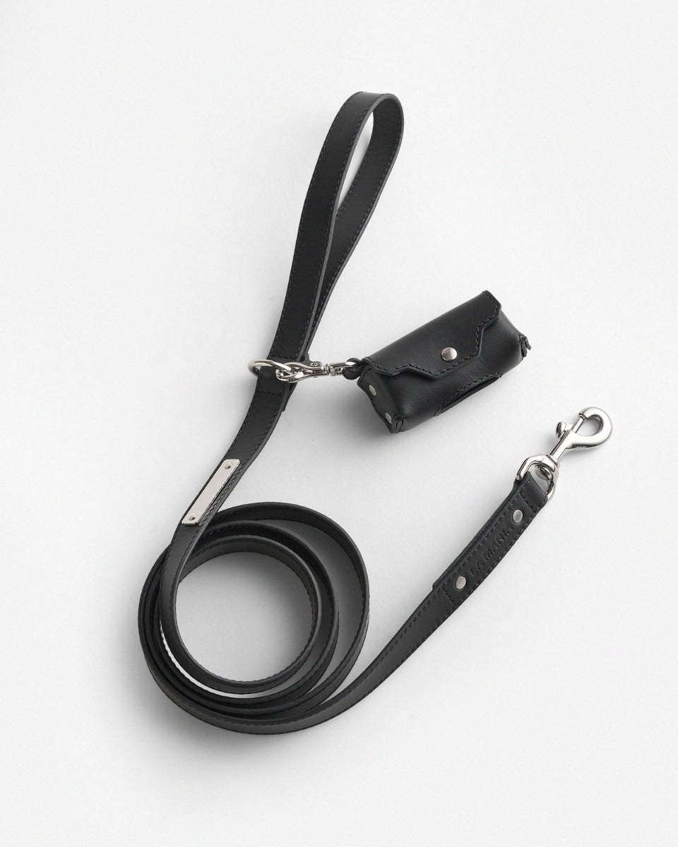 Etui na woreczki dla psa Selvo Black