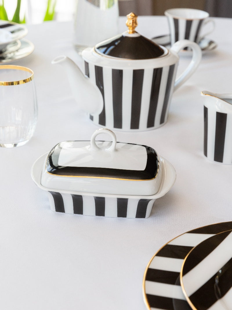 Maselniczka Black Stripes