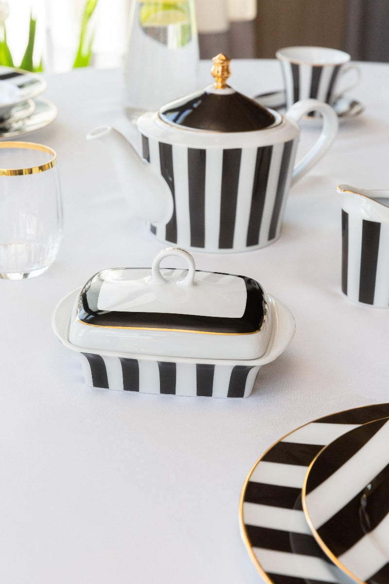 Maselniczka Black Stripes