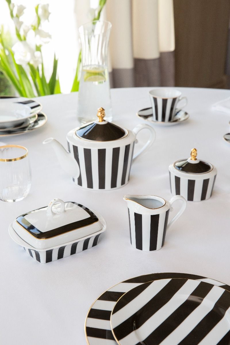 Maselniczka Black Stripes
