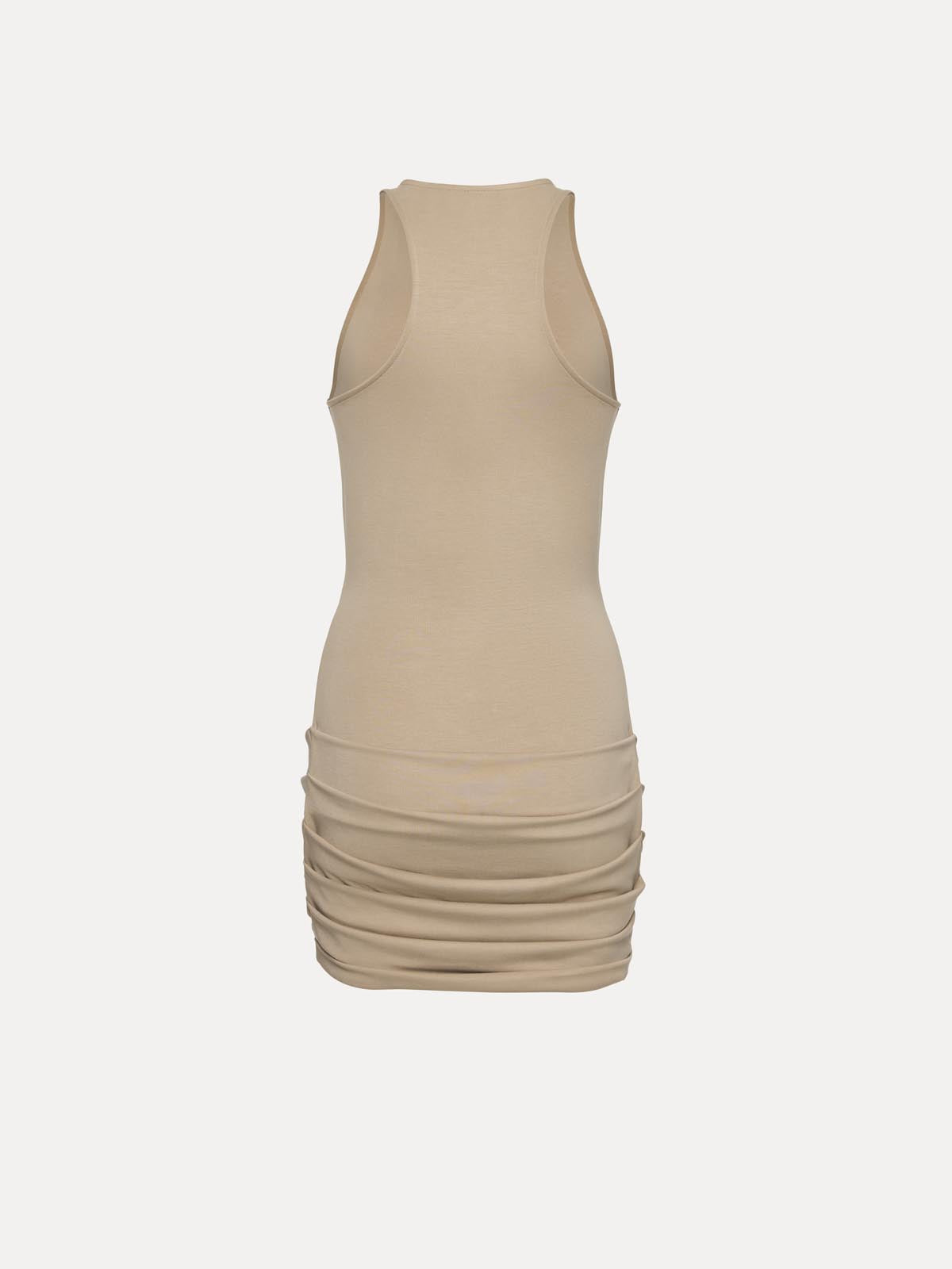 SUKIENKA ANGIE STONE BEIGE