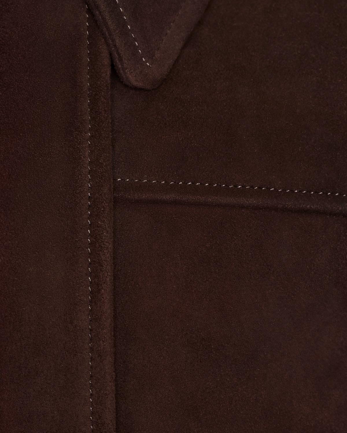 KURTKA ZAMSZOWA BERLIN DARK CHOCOLATE