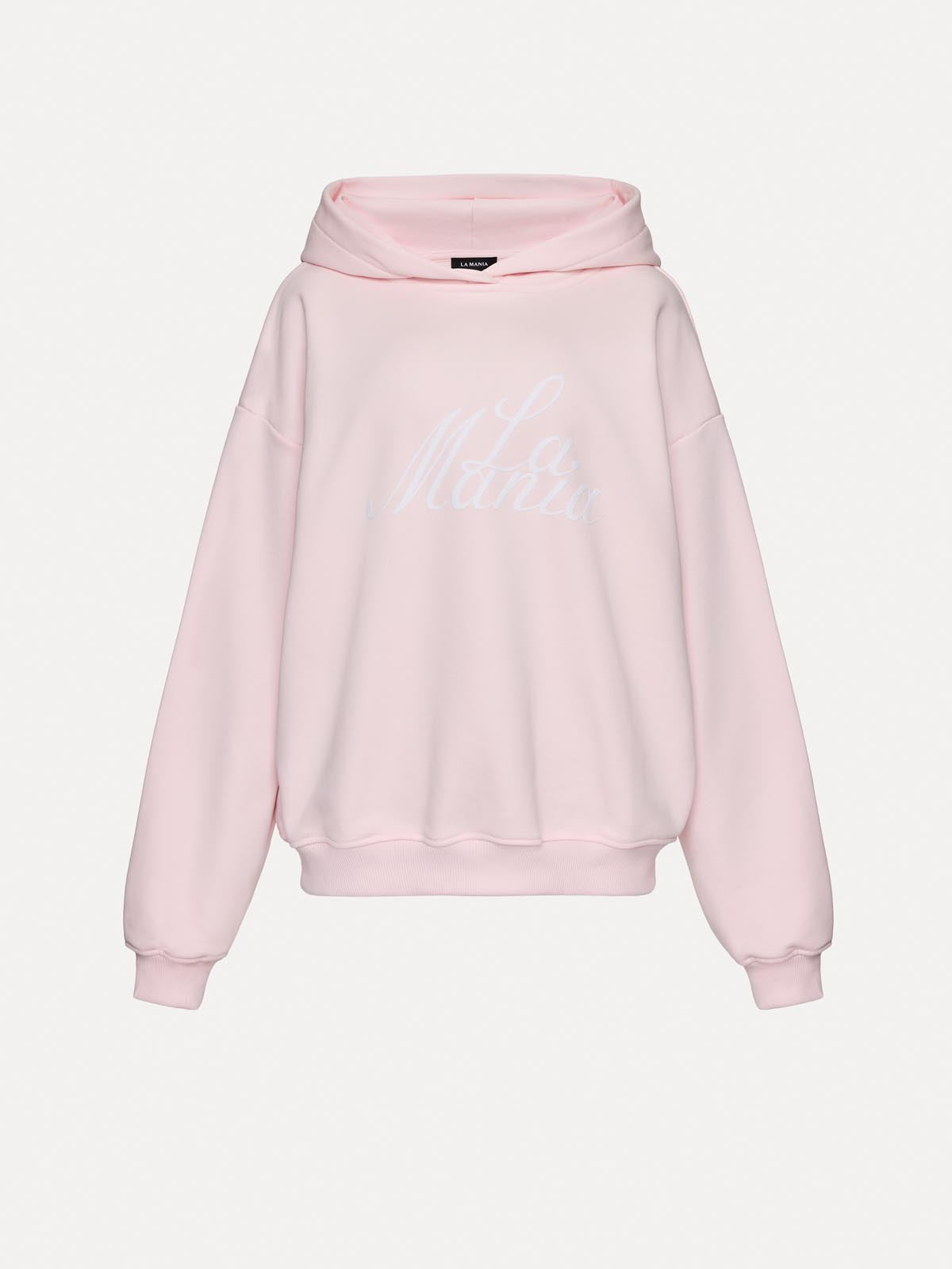 BLUZA Z KAPTUREM SYDNEY PASTEL PINK